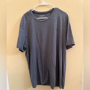 Calvin Klein XXL Liquid Touch Charcoal Short Sleeve Tee